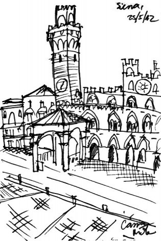 Campo de Siena, Italy