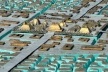 Maquete de Chenochtitlan, em frente ao Sagrario
