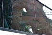 Contamination, cultural heritage reflected in the bus window, aqueduct in the Roman Forum in the urban center of Rome<br />Foto Fabio José Martins de Lima 