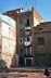 Vista do bairro de Barcelona Ciutat Vella, que se contrapõe frontalmente com o novo urbanismo proposto para a zona Fórum.<br />Foto do autor (junho 2004) 
