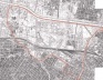 Figura 1 – Operação Urbana Água Branca. Mapa da área de atuação apresentada pela referência GEGRAN 1972