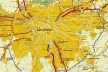 Detalhe de Folder de divulgação do Rodoanel Metropolitano de São Paulo - DERSA , Desenvolvimento Rodoviário S.A - Governo de São Paulo - Secretaria de Transportes, 1999