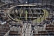 Contamination, cultural heritage seen through a metallic grating, part of the Coliseum<br />Foto Fabio José Martins de Lima 