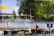 Rede. A rede atravessando a Raposo Tavares, o parque e a Eliseu de Almeida