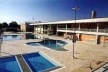 SESC Araraquara. Foto das piscinas<br />Imagem dos autores do projeto 