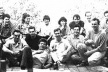 Otavio Leonídio, arquiteto brasileiro (de camiseta preta), na equipe do escritório de Christian de Portzamparc, Paris, 1992