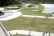 General view from the viewpoint. On the left the amphitheatre, the snack bar and service block. On the left, the auditorium<br />Foto Aristóteles Cordeiro e Mariama Ireland 
