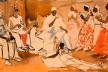 Wilson Tibério, Cena de Candomblé, Século XX (Grafite e aquarela sobre papel) Coleção Particular
