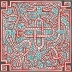 Untitled. Keith Haring,1989. Acrílico sobre tela – 100 x 100 cm
