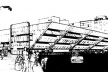 Mercado Municipal de Porto Alegre, concurso, 1967. Massimo Fiocchi e José Magalhães