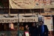 Contamination, advertising at a restaurant and pizzeria in the urban center of Rome<br />Foto Fabio José Martins de Lima 