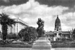 Buenos Aires, Avenida de Maio. Vista antiga. Cartões Postais do Arquivo M.I.P.R. Reprodução parcial em preto e branco com fins estritamente culturais