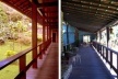 À esquerda, Casa do Alto, varanda, Rio de Janeiro, 1984-86; à direita, Casa Accioly, varanda, Petrópolis, 1949-1951<br />Fotos Marcia Poppe, 2003 