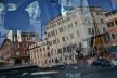 Contamination, historical buildings reflected in automobile window<br />Foto Fabio José Martins de Lima 