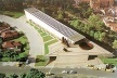 Templo das Cinzas e Unidade Crematória, Medelim, Colômbia. Projeto 1996. Inauguração 1998. Arquitetos Juan Felipe Uribe de Bedout, Mauricio Gaviria e Hector Mejia Velez