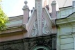 Detalhe de construção de comércio popular