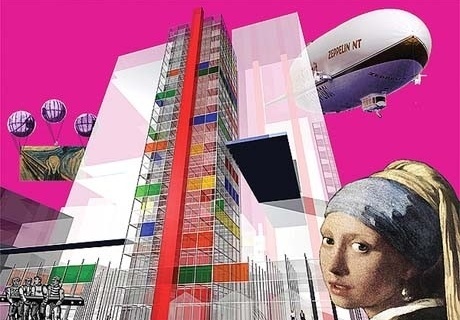 A metrópole espalhada e precária<br />Imagem dos autores do projeto