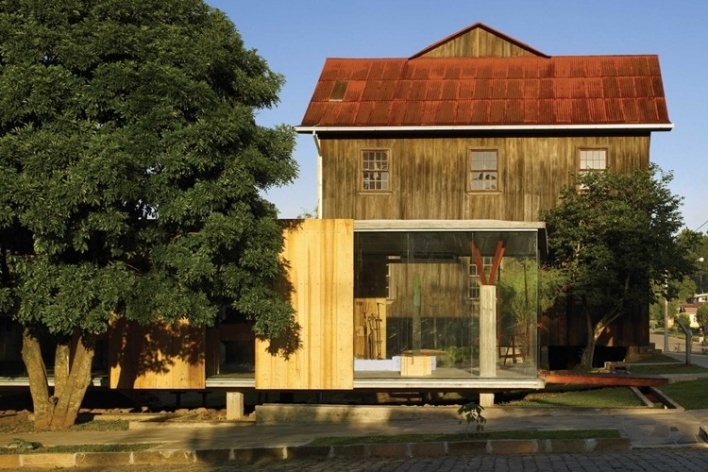 Museu do Pão, Ilópolis RS, Brasil Arquitetura <br />Foto Nelson Kon