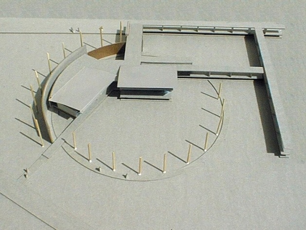 Campus Lagoa do Piau, maquete do Centro Tecnológico – Instituto Doctum, Caratinga MG. Arquiteto Sylvio Emrich de Podestá, 2006<br />Foto divulgação