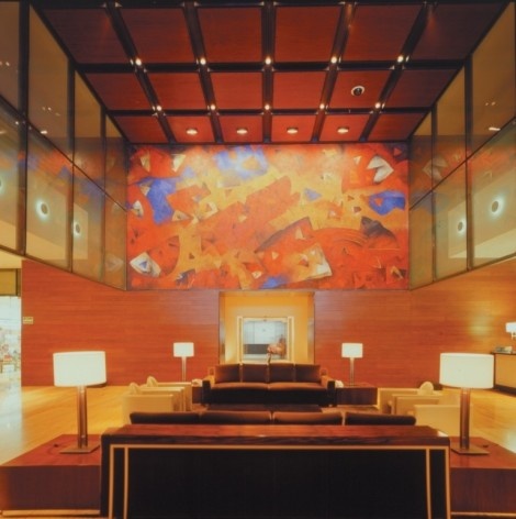 Vista interna - lobby<br />Fotos de Fernando Cordero,Jaime Navarro e Héctor Velazco