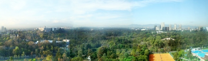 Vista do Hotel Fiesta Americana Gran Chapultepec<br />Fotos Michel Gorski