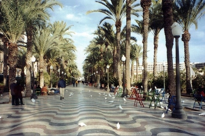 Las Ramblas de Alicante, Espanha, 2001<br />Fotos Angela Moreira