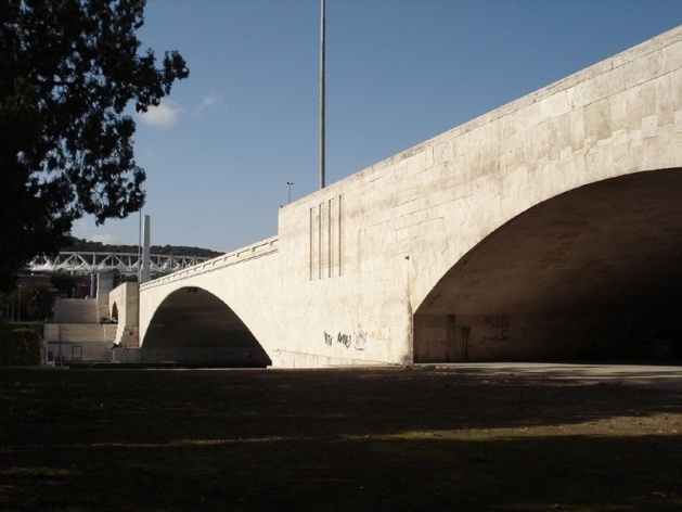 Ponte Duca D’Aosta, arquiteto V. Fasolo, 1935-39<br />Foto Claudia dos Reis e Cunha