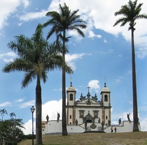 Igreja em Congonhas do Campo <br />Fotos Victor Mori