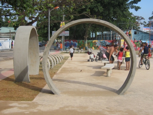 Vista Playground<br />Imagem dos autores do projeto