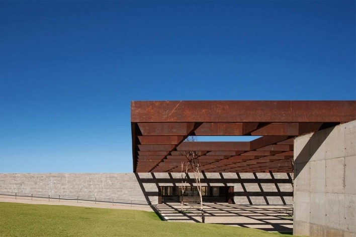Welcome Center Alphaville Brasília, Brasília. Escritório Rocco, Vidal + Arquitetos<br />Foto Daniel Ducci