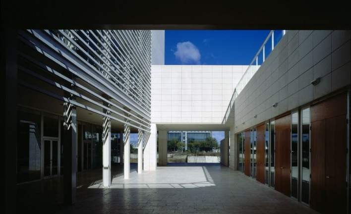 Pátio interno<br />Foto de Fernando Alda