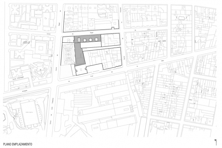 CEIP Ferrer i Guardia, implantação, Granollers. Arq. Jordi Badia, 2006<br />Studio BAAS