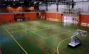 SESC Araraquara. Foto do Ginásio<br />Imagem dos autores do projeto 
