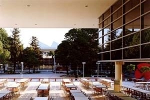 Edifício de gastronomia<br />Imagem dos autores do projeto