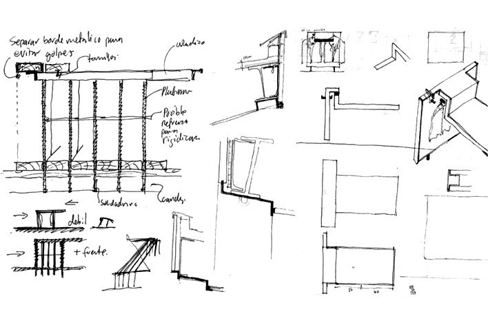 Croquis. Museo Interactivo EPM. Parque de los pies descalzos, Medellín<br />Foto divulgação