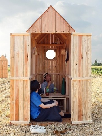 Quarto e estúdio do escritor<br />Photo Wakabayashi Hayato  [Atelier Ichiku]
