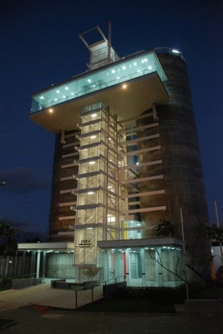 Torres, espaço de exposições, eventos e mirante<br />Foto Arquivo MooMAA