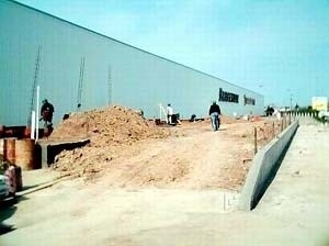 Inicio de la obra<br />Foto de Gustavo Ghibaudi 
