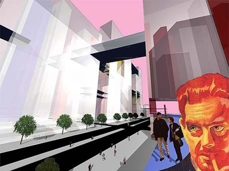 São Paulo: cidade com potencialidades<br />Imagem dos autores do projeto