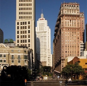 Edifícios Banespa e Martinelli<br />Foto Flávio Magalhães