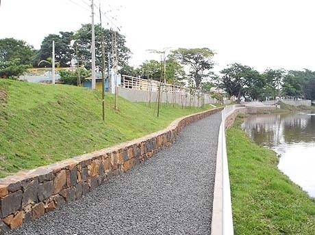 Rua do Porto, trilha para pedestres<br />Foto dos colaboradores do projeto