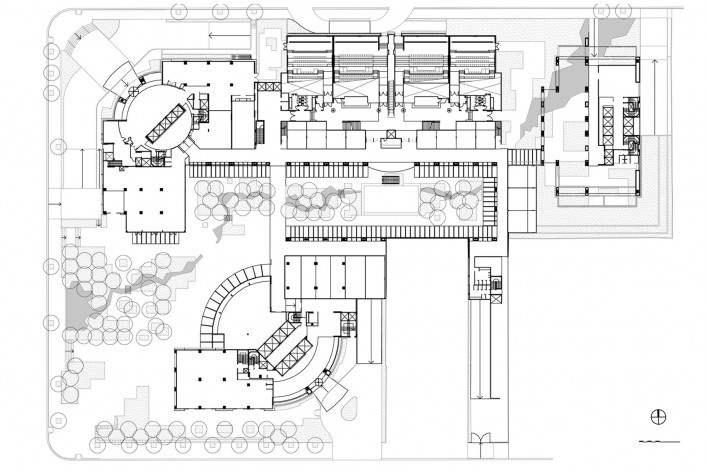 Implantação do Brascan Century Plaza<br />Imagem dos autores do projeto