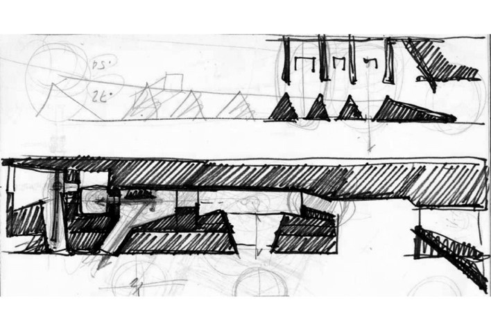 Croquis. Museo Interactivo EPM. Parque de los pies descalzos, Medellín<br />Foto divulgação