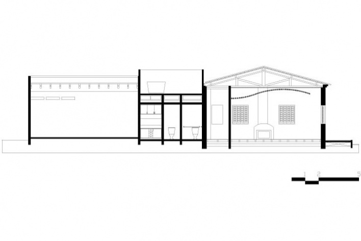 Figura 6: Museu – corte