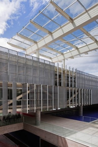 Sede do Sebrae Nacional, Brasília DF, 2010. Arquitetos Alvaro Puntoni, Luciano Margotto, João Sodré e Jonathan Davies<br />Foto Nelson Kon