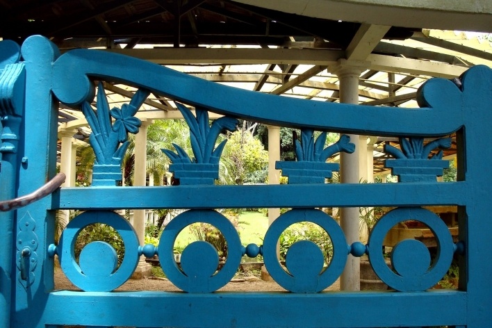 Portão do orquidário