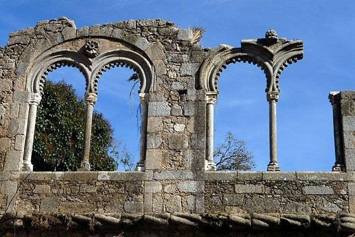 Trecho em ruínas, Palácio D. Manuel<br />Foto Junancy Wanderley