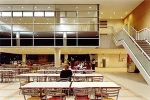 Edifício de gastronomia<br />Imagem dos autores do projeto