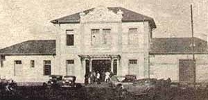 Edifício da estação ferroviária de Campo Grande, construído em 1935 