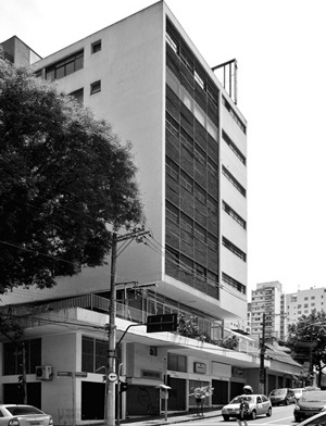 Edifício Albert Safdie, Arq. Jorge Wilheim, Rua Pamplona<br />Foto LEG